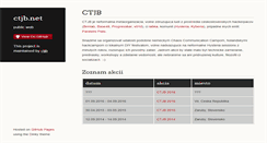 Desktop Screenshot of ctjb.net